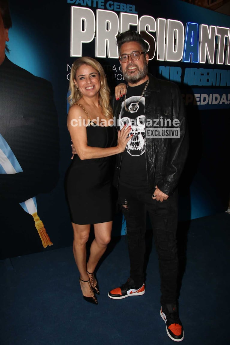 rolando Barbano y Marina Calabró (Foto: Movilpress)