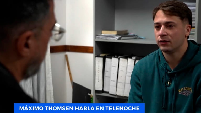 Rolando Barbano y Máximo Thomsen (Foto: eltrece)