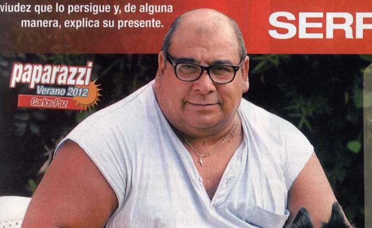 Roly Serrano está pasando un dramático momento. (Foto: revista Paparazzi)