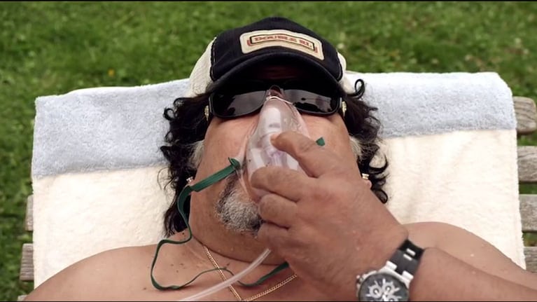 Roly Serrano interpretó a Diego Maradona en La Giovinezza, una película de Hollywood