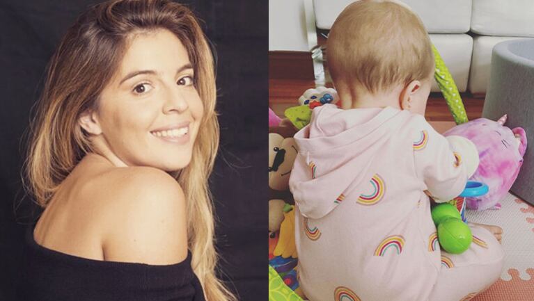 Roma cumplió ocho meses y su mamá la saludó en Instagram.