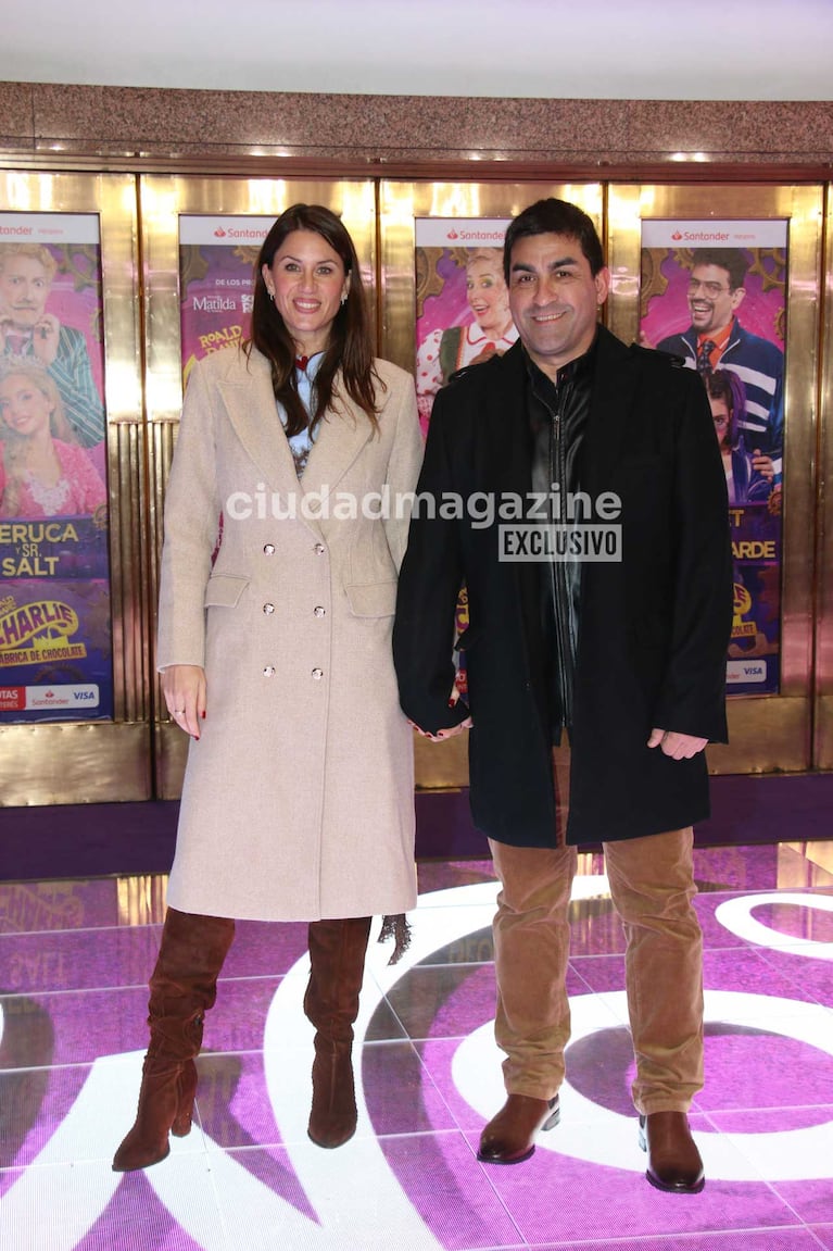 Romina Ansaldo  y Claudio "Turco" Husaín (Foto: Movilpress)