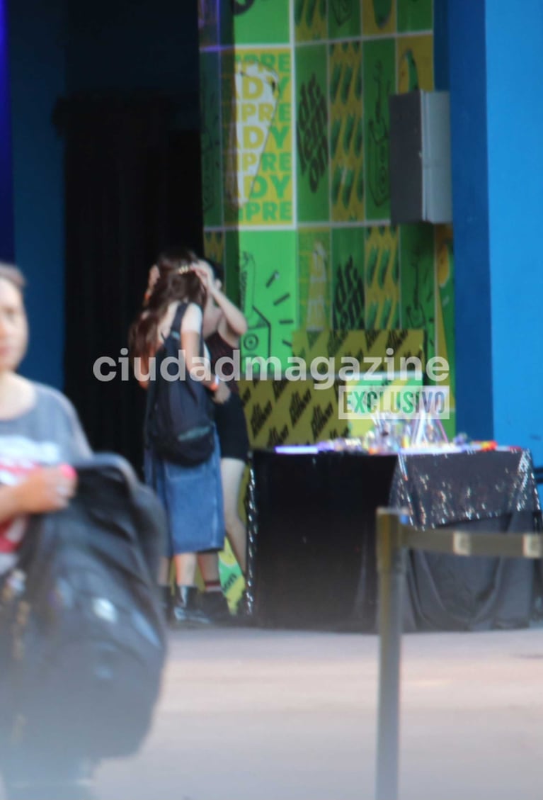 Romina Gaetani en el Konex (Foto: Movilpress)