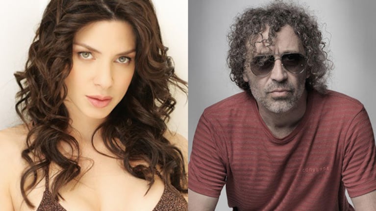 Romina Gaetani y el rockero Oscar Righi (Fotos: Web).