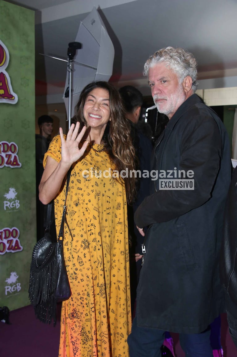 Romina Gaetani y su novio, Luis Cavanagh (Foto: Movilpress).