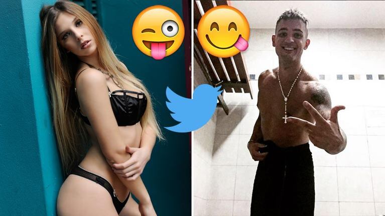 Romina Malaspina y Facundo Ventura, sólo amigos 2.0. Foto: Ciudad.com e Instagram