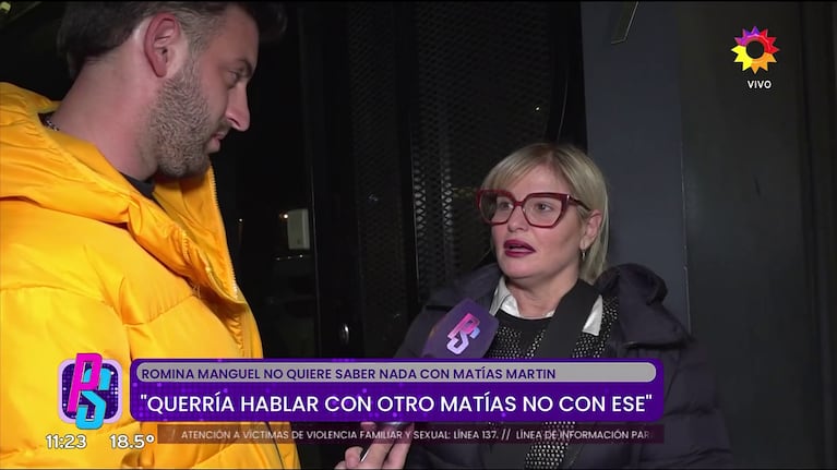 Romina Manguel.