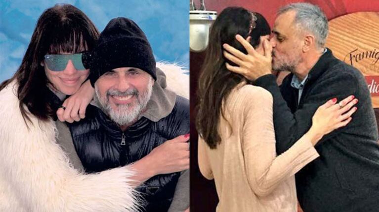 Romina Pereiro y Jorge Rial