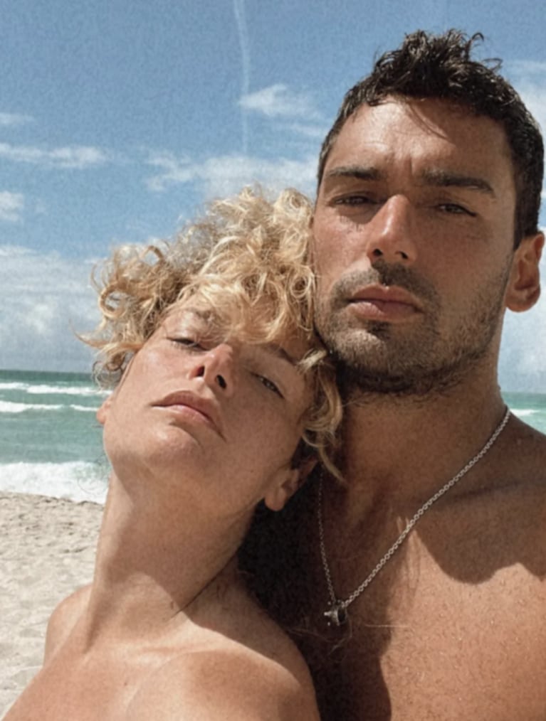 Romina Richi compartió fotos de sus apasionadas vacaciones con su novio en Miami: "Gracias, mi amor"