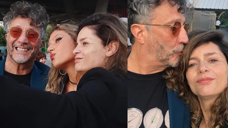 Romina Richi y Fito Paez se mostraron juntos en el egreso de su hija Margarita.