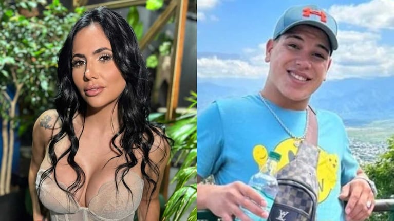 Romina Uhrig y Thiago Medina  (Fotos: Instagram)