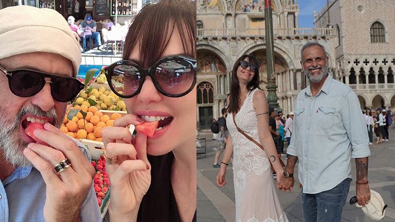 Romina y Jorge están recorriendo Italia.