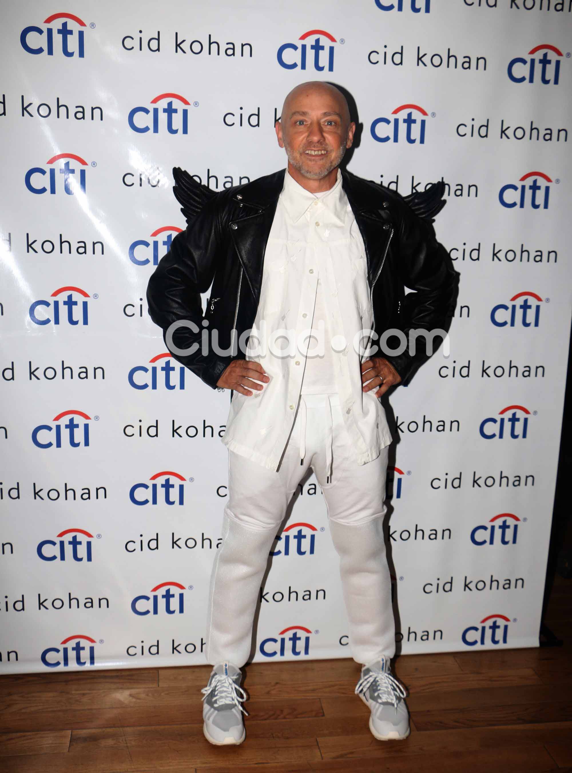 Ronnie Arias, en la presentación de Cid Kohan (Foto: Movilpress)