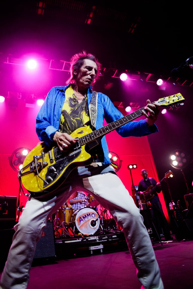 Ronnie Wood vuelve a la Argentina. Foto: prensa