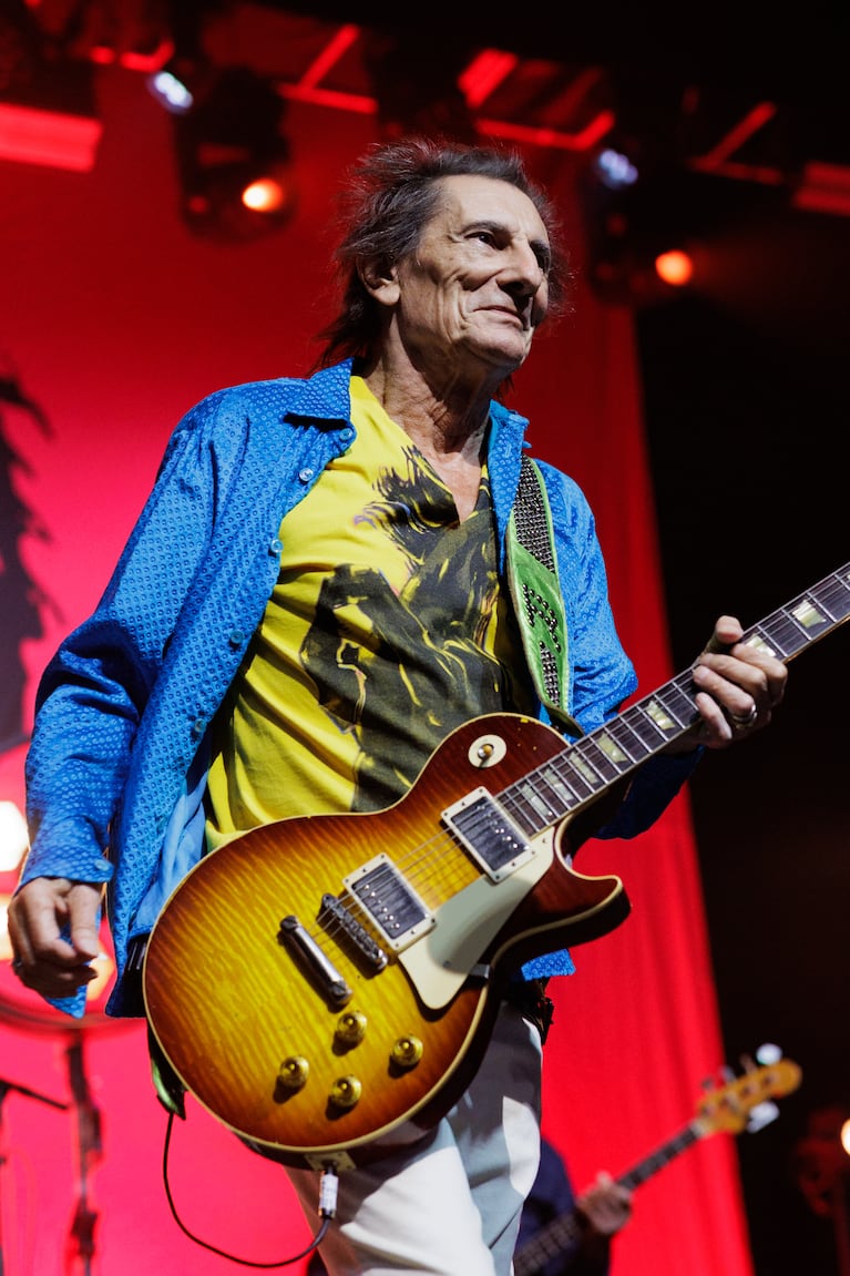 Ronnie Wood vuelve a la Argentina. Foto: prensa