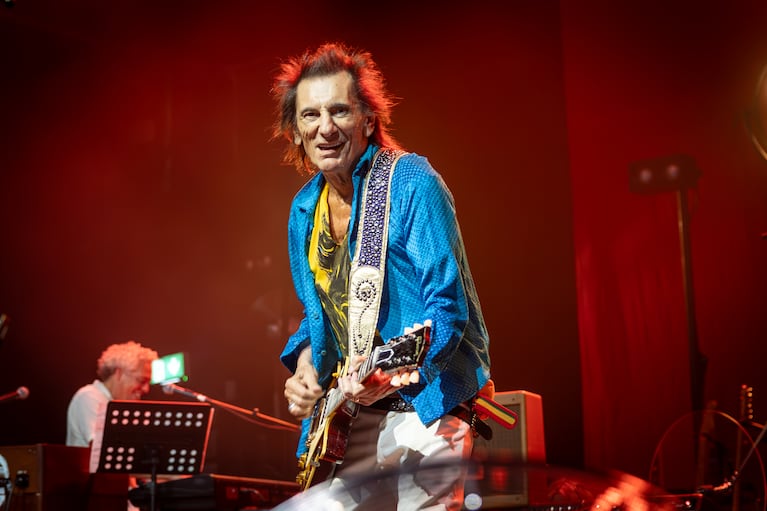 Ronnie Wood vuelve a la Argentina. Foto: prensa