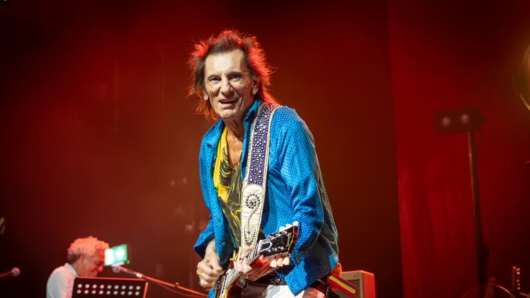 Ronnie Wood vuelve a la Argentina. Foto: prensa