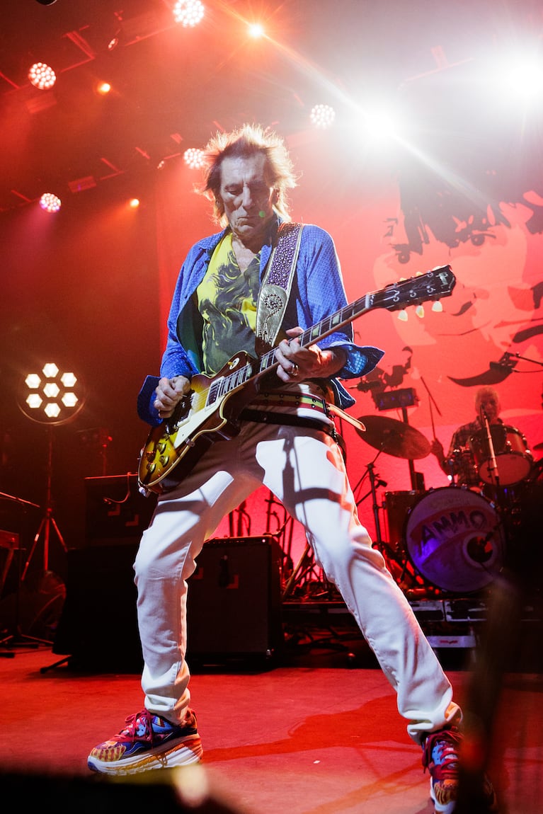 Ronnie Wood vuelve a la Argentina. Foto: prensa