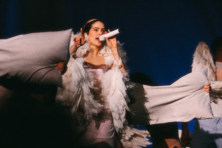 Rosalía en el Movistar Arena de Buenos Aires. Foto: prensa