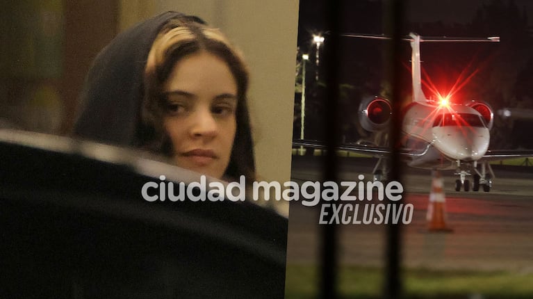 Rosalía llegó a la Argentina: gran operativo de seguridad y hermetismo en Ezeiza (Foto: RS)