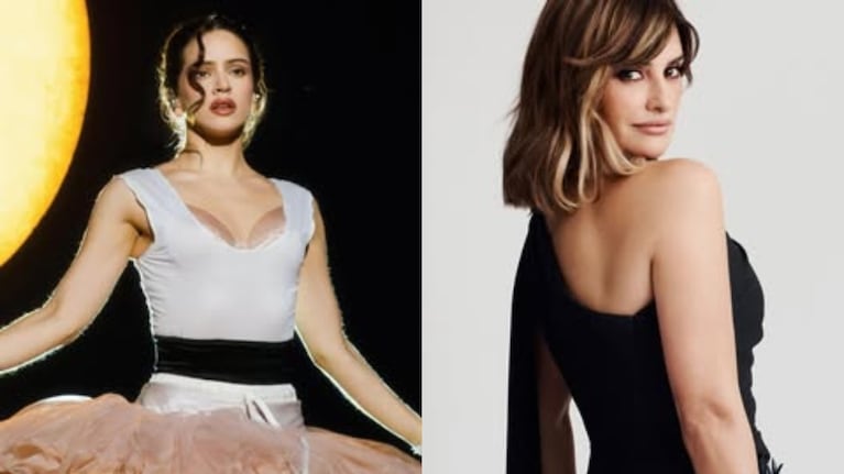 Rosalía y Penélope Cruz alentaron a España en el Mundial y se robaron todas las miradas. Crédito: Instagram