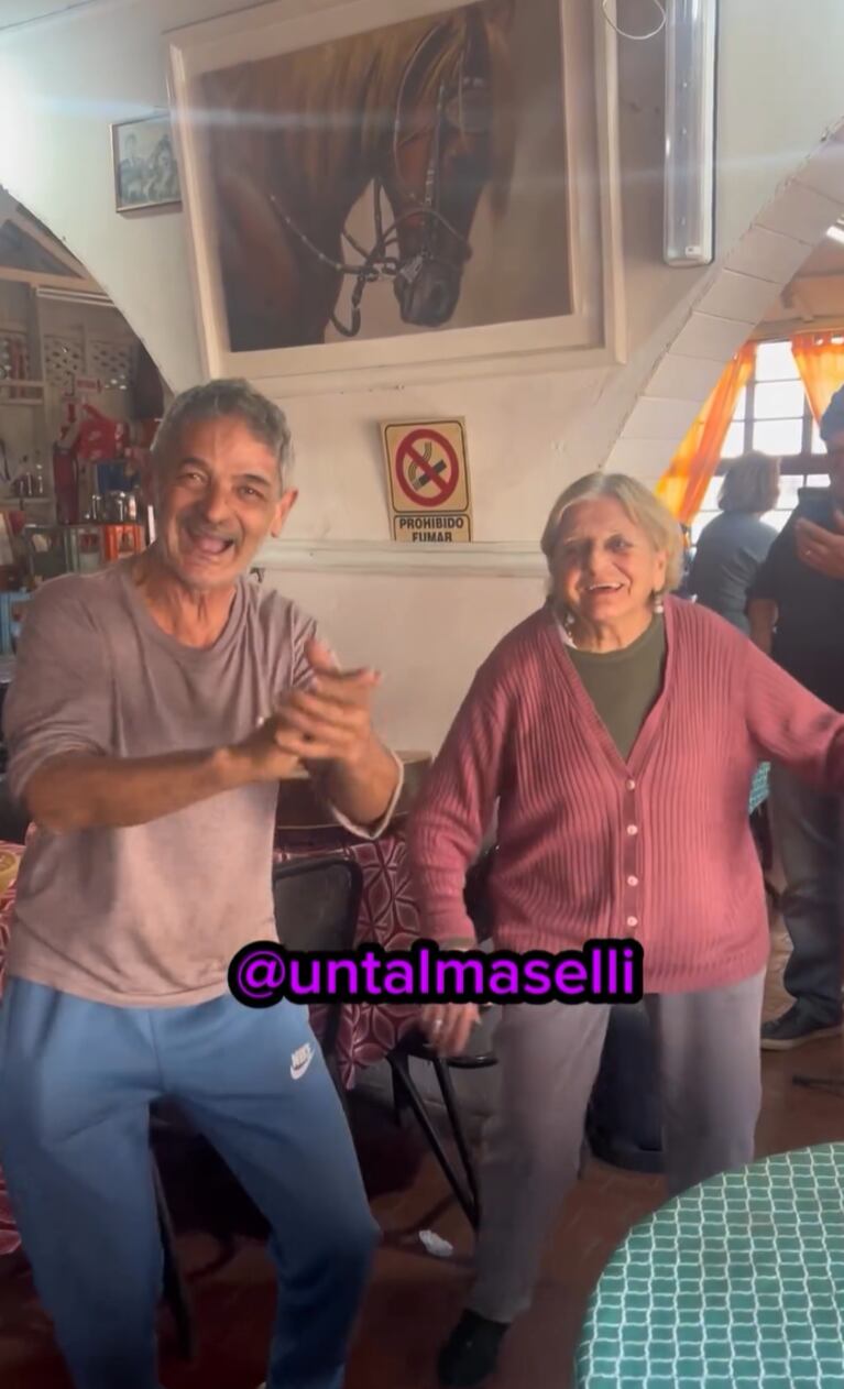 Rosalía y Pichirica volvieron a bailar juntos.