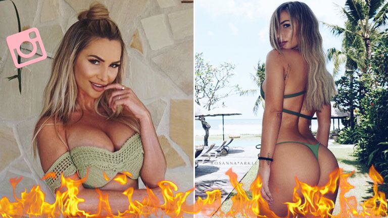 Rosanna Arkle , la “mejor cola del mundo”. (Foto: Instagram)