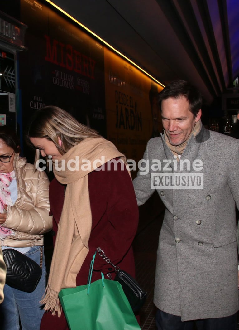 Rosario Páscolo y Juan Gil Navarro. (Foto: Movilpress)