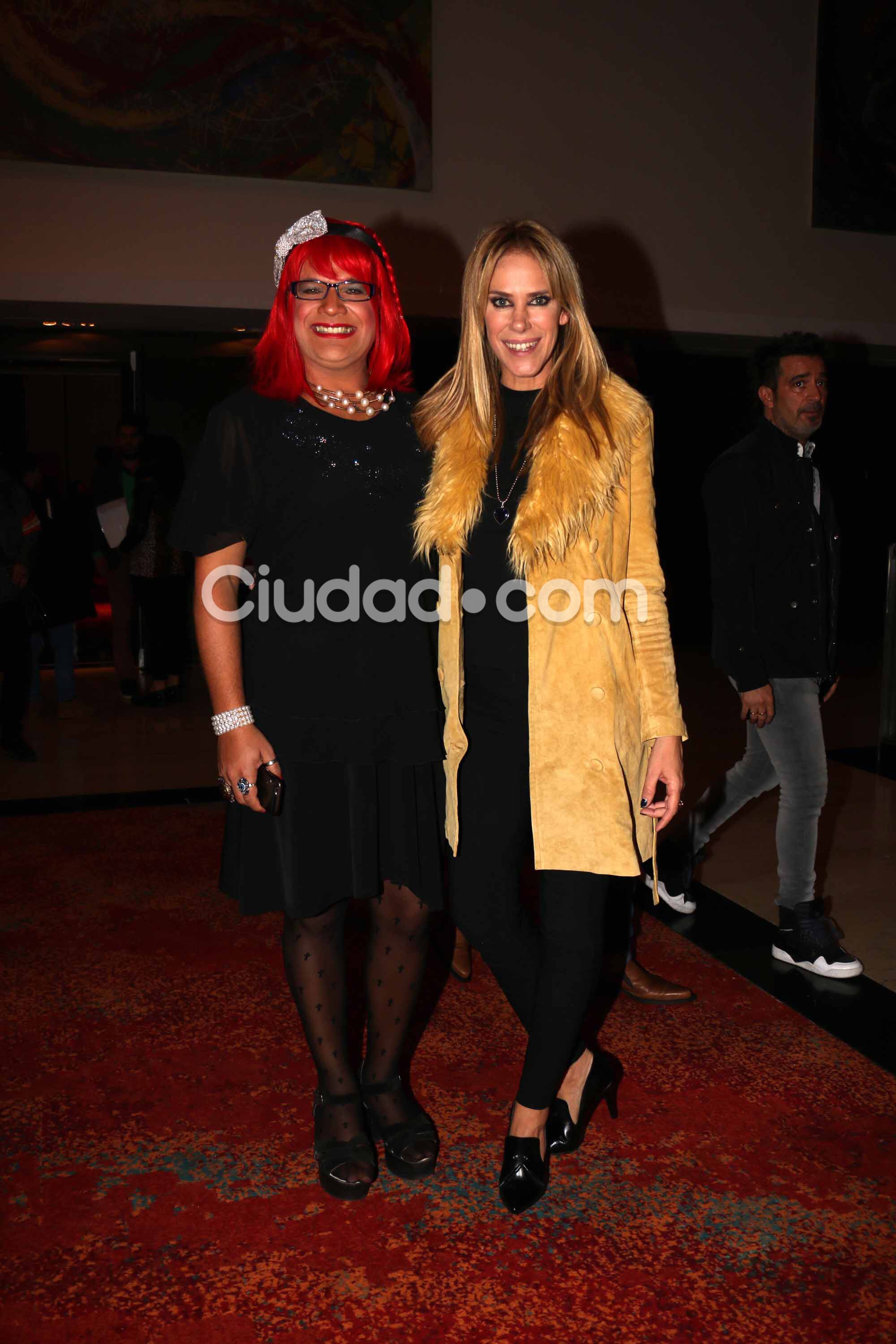 "Rosita" y Marcela Baños, contentos porque Pasión de Sábado está nominado como Mejor Musical (Fotos: Movilpress).