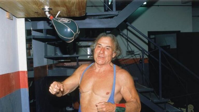 Rubén "El Ancho" Peucelle entrenando. (Foto: Web)