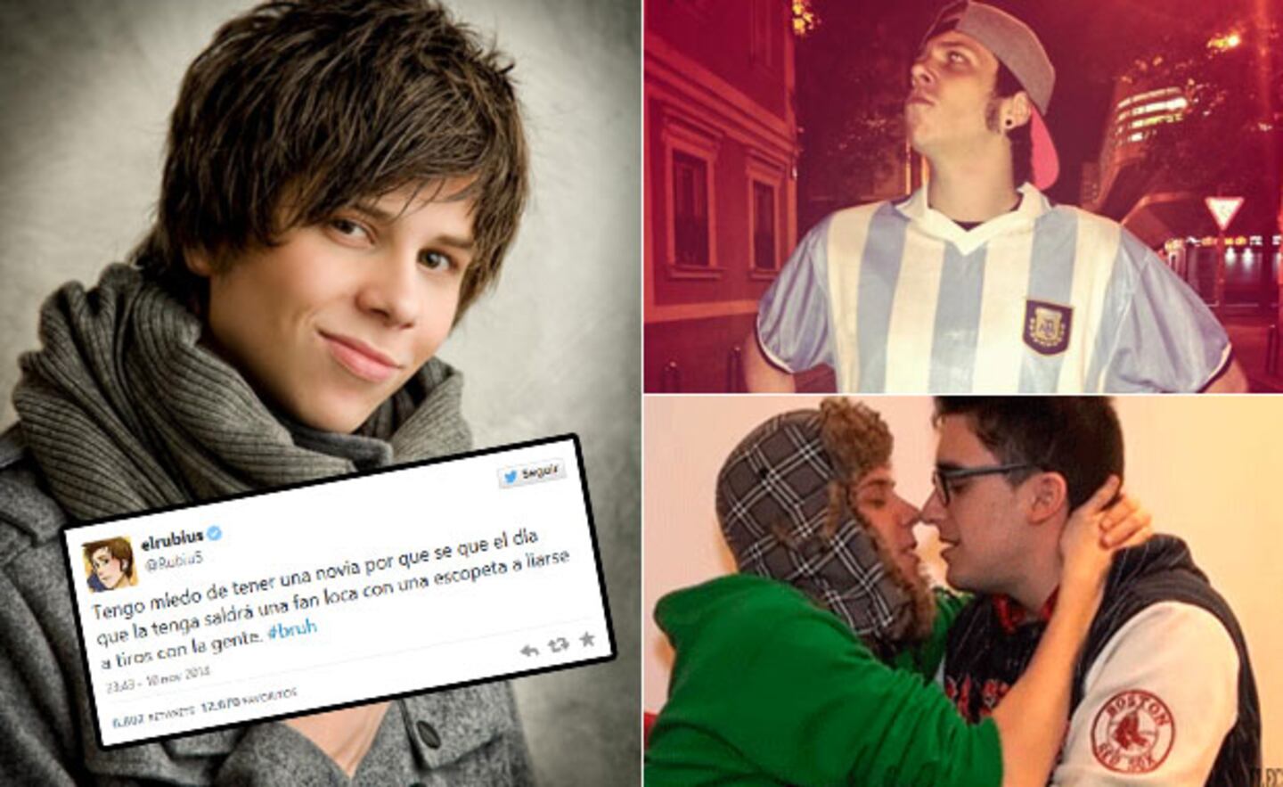 Rubius, furor entre sus fans argentinos.