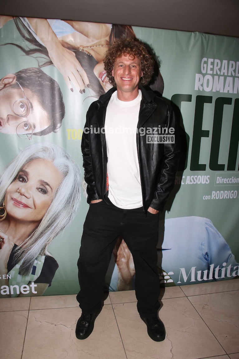 Rulo fue a ver Mi Secreto (Foto: Movilpress).