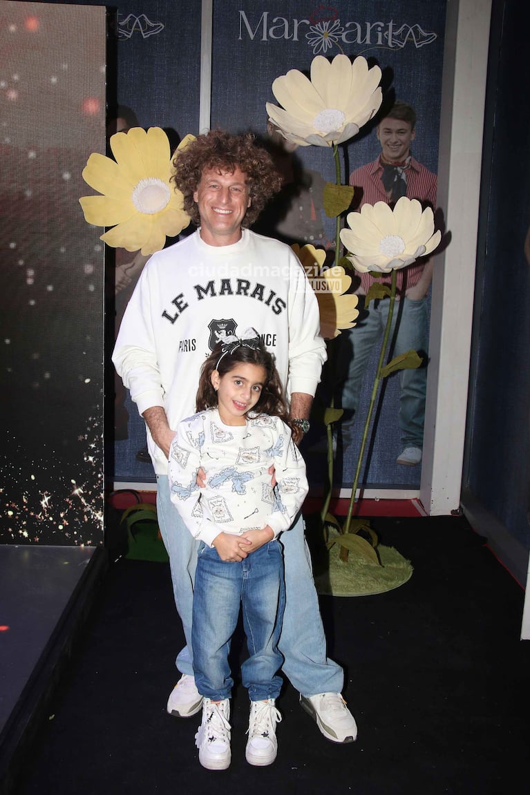 Rulo Schijman y su hija Donna. Foto: Movilpress.
