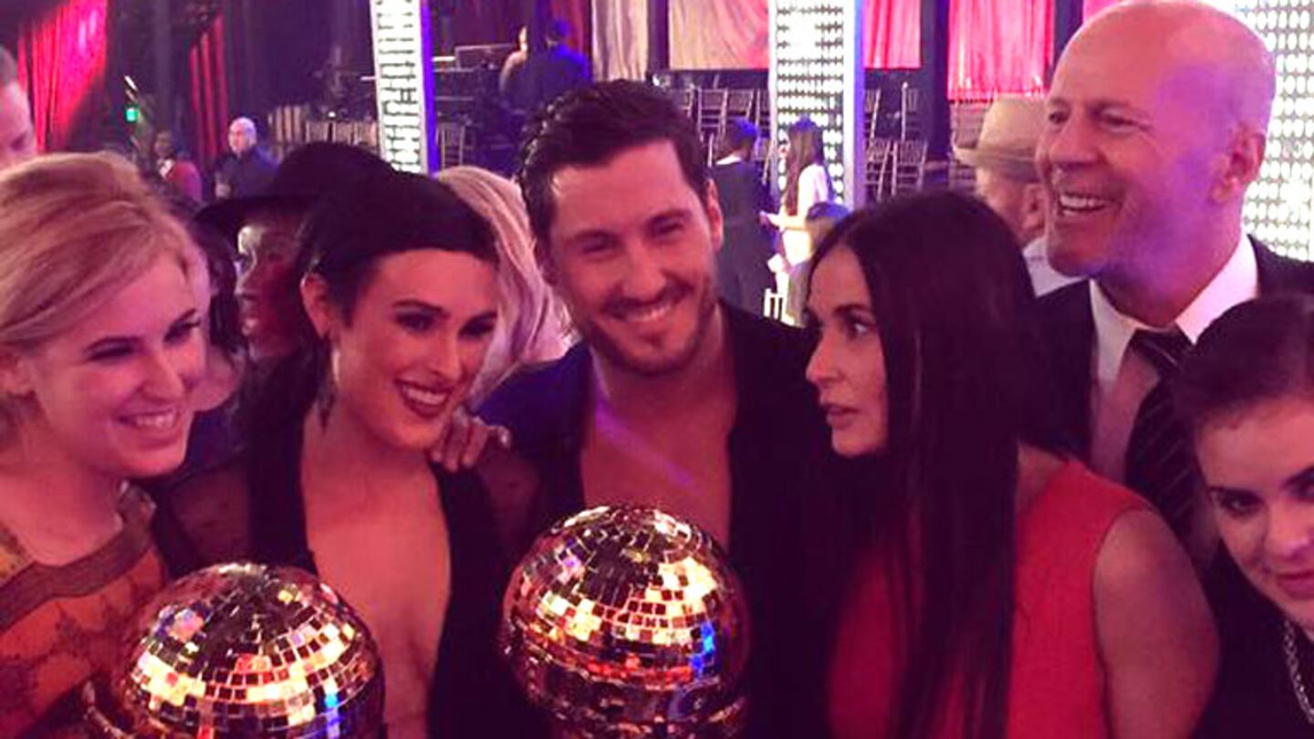 Rumer Willis, la hija de Bruce Willis y Demi Moore, ganadora de Bailando con las Estrellas junto a Val Chmerkovskiy. (Foto: Twitter)