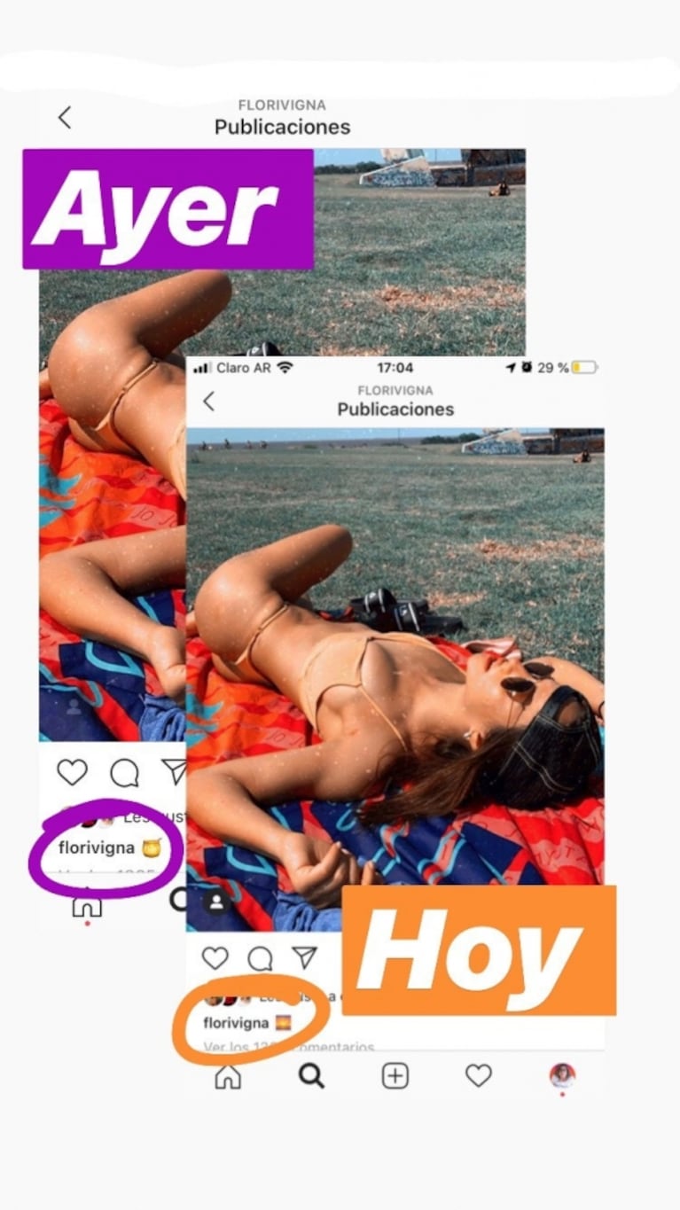 Rumor bomba de romance de Flor Vigna con Dante Spinetta: las pruebas que avalan la teoría