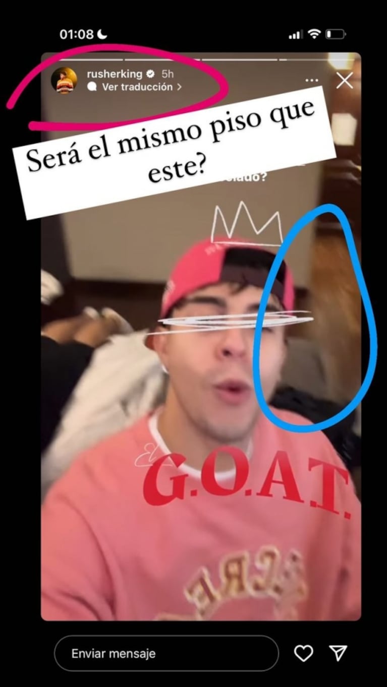Rumor de reconciliación para la China Suárez y Rusherking: ella borró el posteo de su separación