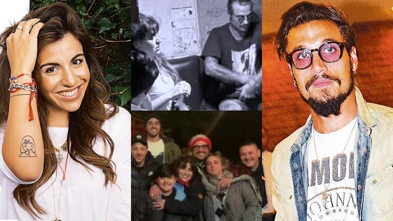 Rumores de separación para Daniel Osvaldo y Gianinna Maradona (Fotos: Web)