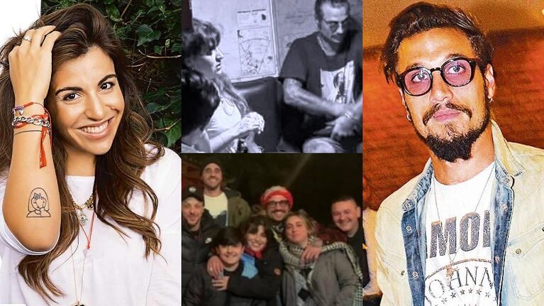 Rumores de separación para Daniel Osvaldo y Gianinna Maradona (Fotos: Web)