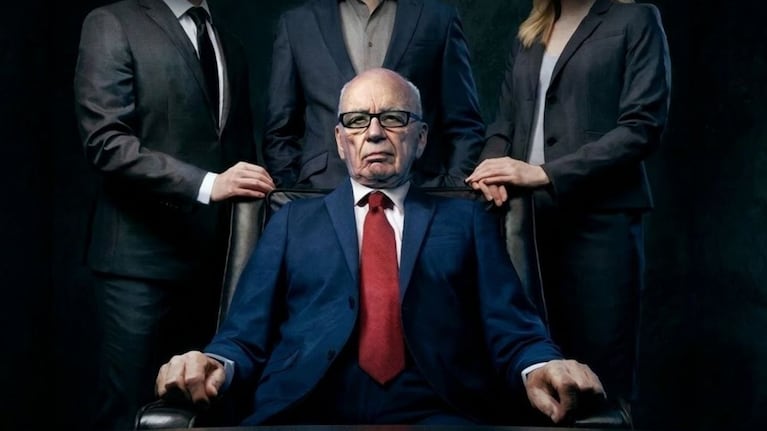 Rupert Murdoch, el magnate mediático de los medios.