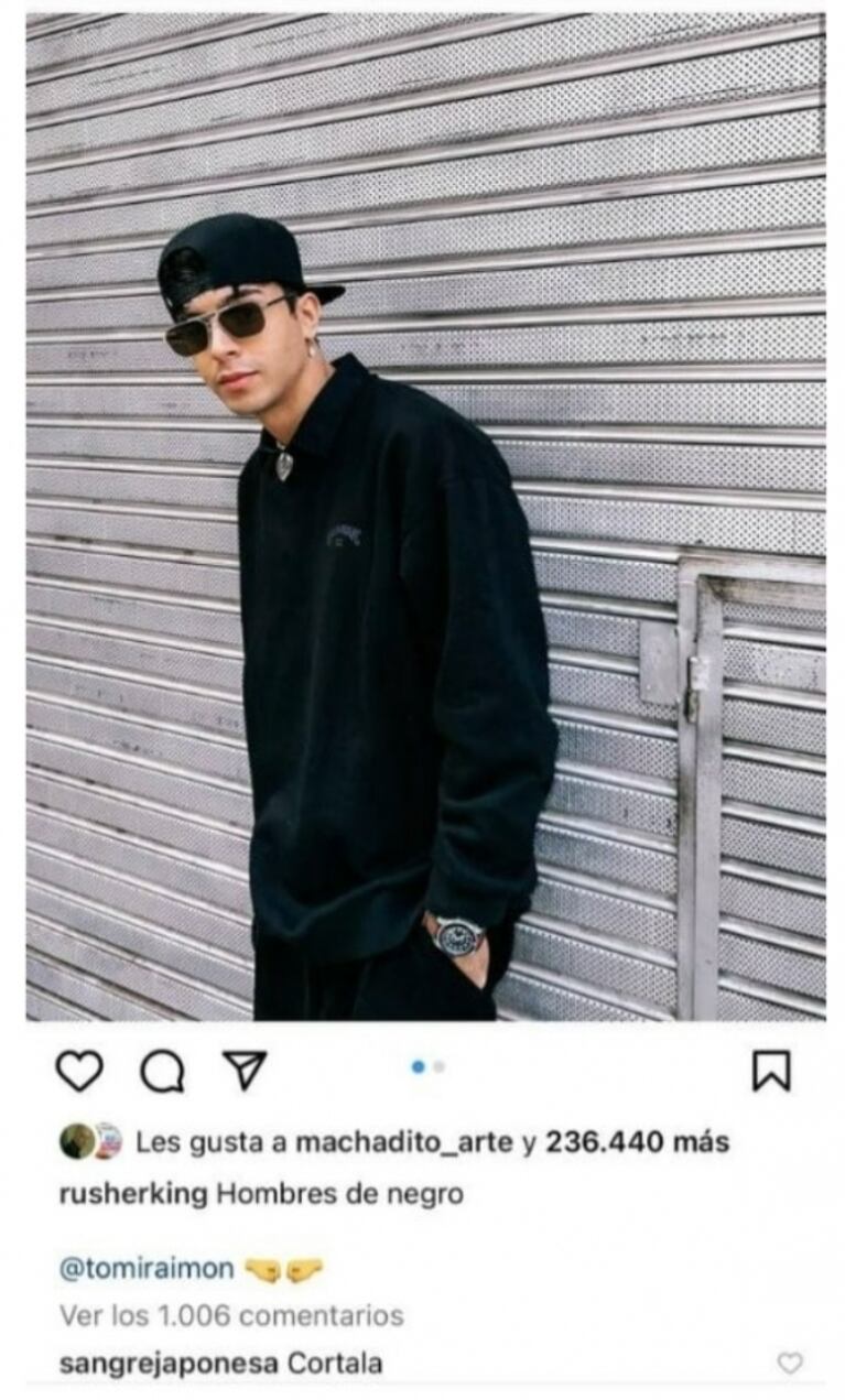 Rusherking contó cómo reaccionaron sus amigos cuando se enteraron de su romance con China Suárez