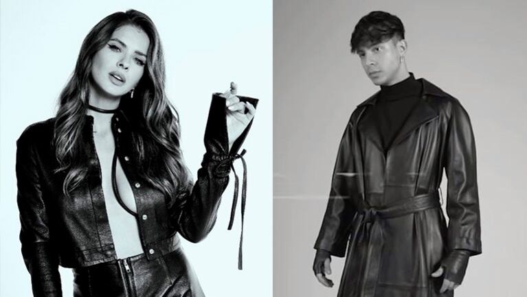Rusherking debutó como modelo junto a China Suárez.
