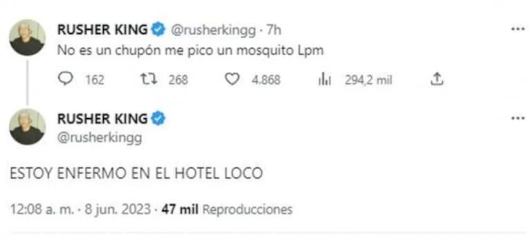 Rusherking lanzó el challenge de su nueva canción con María Becerra y sus fans se concentraron en un detalle