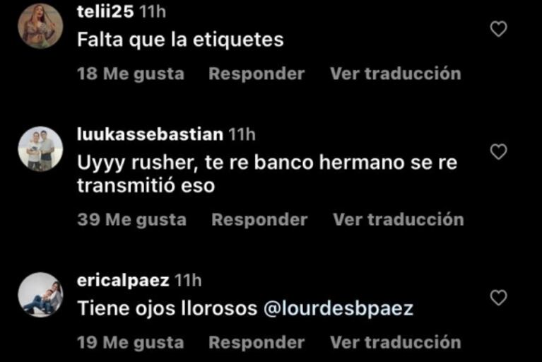 Rusherking, muy triste tras separarse de la China Suárez: "Debo aprender a olvidar pero estás muy dentro mío"