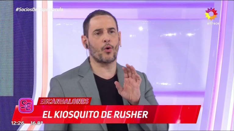 Rusherking puso a la venta recuerdos de su noviazgo con la China Suárez