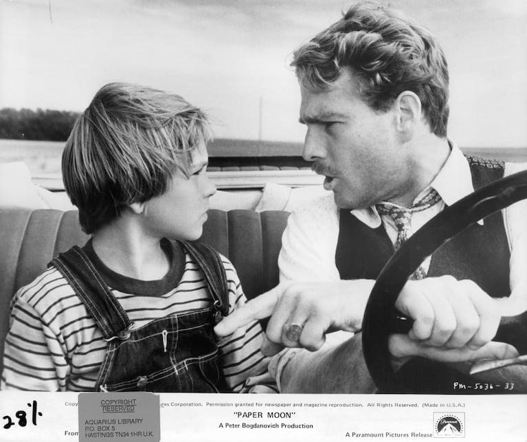 Ryan O'Neal y Tatum O'Neal. Foto: Paramount Pictures