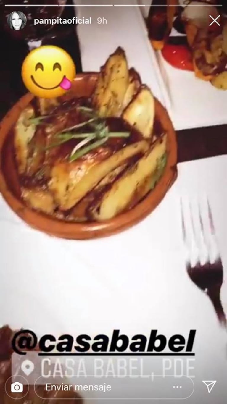 ¿Sabés qué comida pide siempre Pampita en el restaurante de Pico Mónaco en Punta del Este?