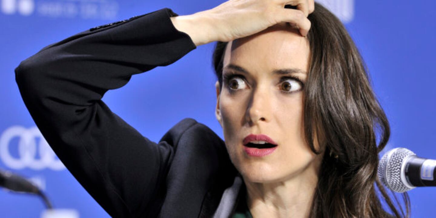 ¿Sabías que Winona Ryder le tiene miedo al agua?