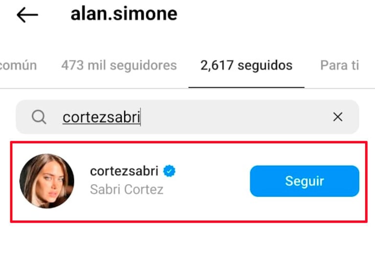 Sabrina Cortez terminó definitivamente su relación con Alan Simone de Gran Hermano: su fuerte gesto en redes