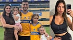 Sabrina Di Marzo y Ángel Correa con sus hijas. Fotos: Instagram @sabridimarzo
