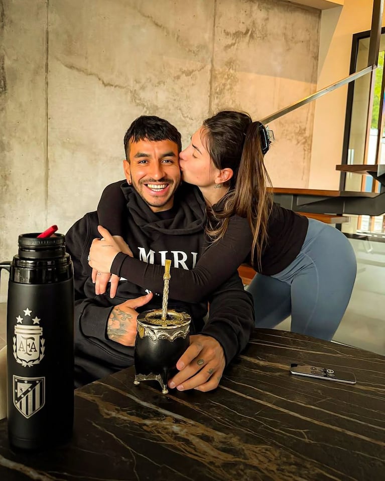 Sabrina Di Marzo y Ángel Correa. Foto: Instagram @sabridimarzo